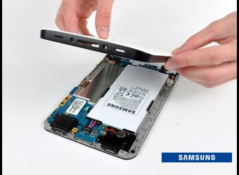 Замена задней крышки планшетов Samsung